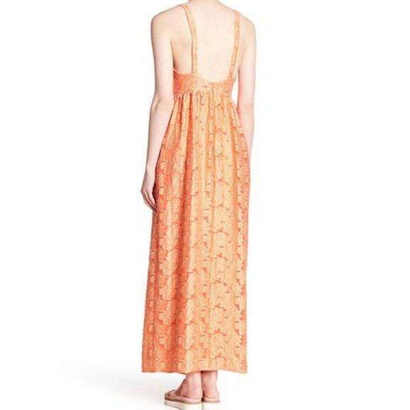 Free People Fresh As a Daisy Maxi Dress Large - Picture 2 of 12